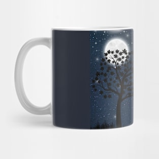 Romantic Couple Under The Moonlight Mug